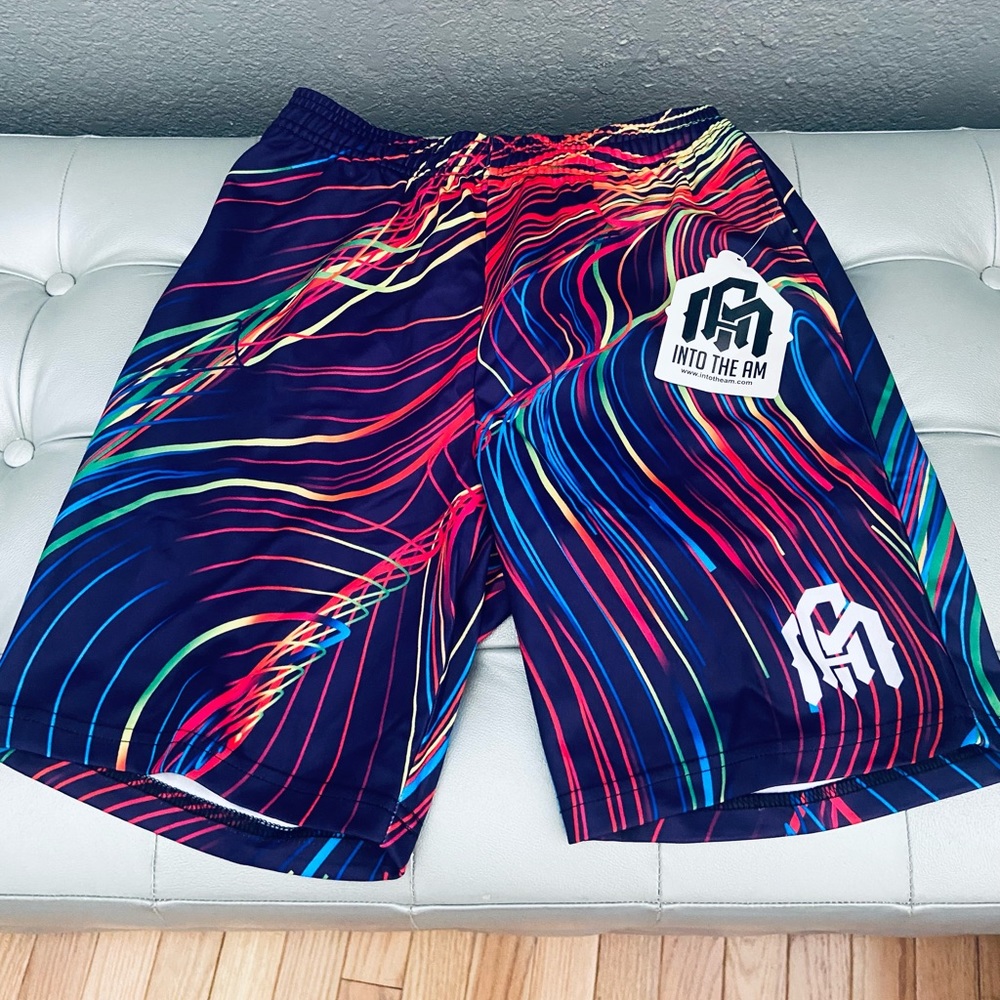 NEW! Into the AM Swim Trunks Athletic Shorts - 28